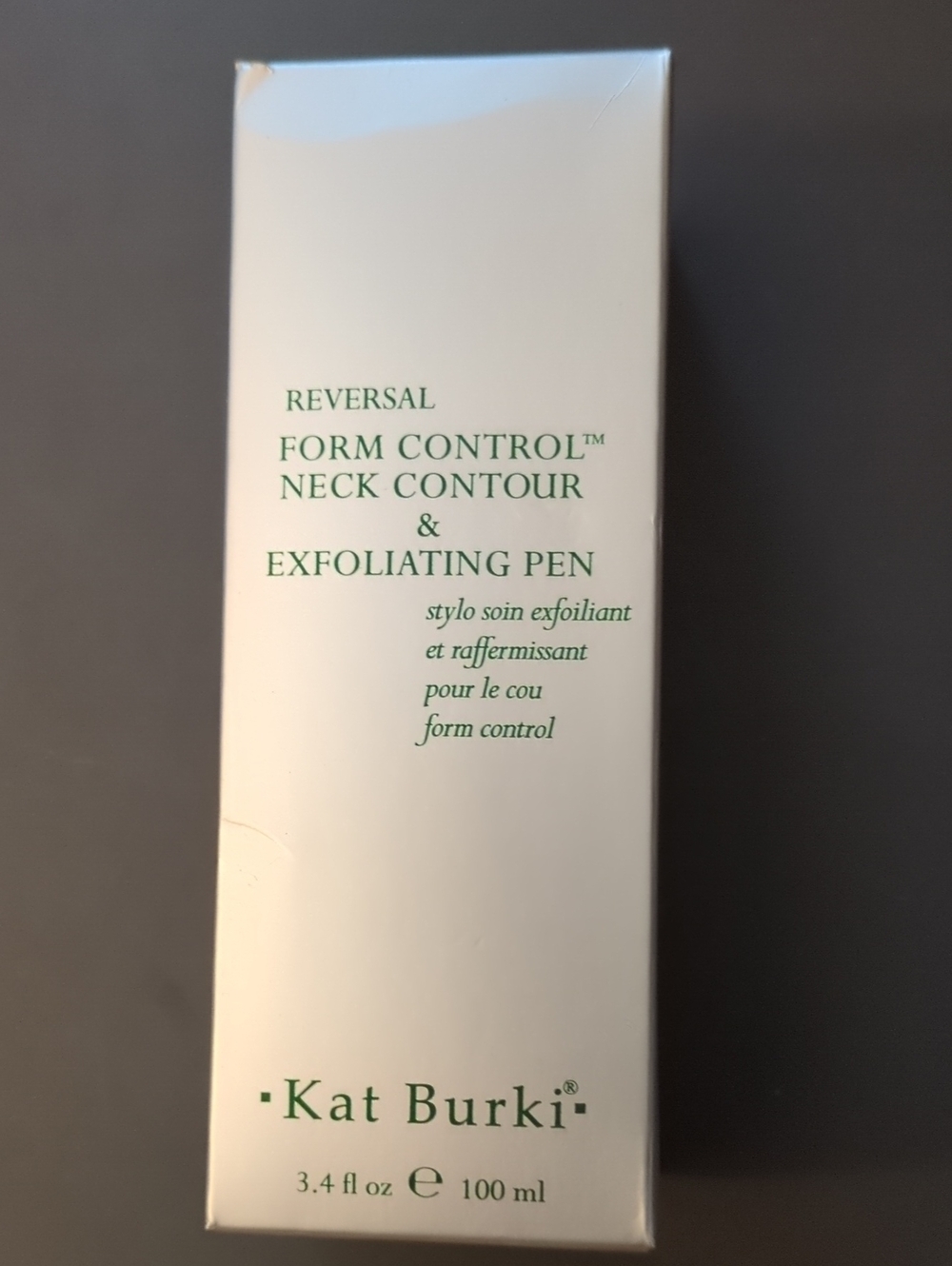 Kat Burki Reversal Form Control Neck Contour & Exfoliating Pen (New)
